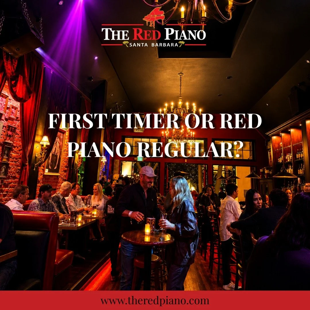 Drop a 🆕 if it's your first time or a 🔁 if you keep coming back for more! 🎹

Whether you're discovering The Red Piano for the first time or you're one of our regulars, there's always a reason to come back for another great night of live music and 