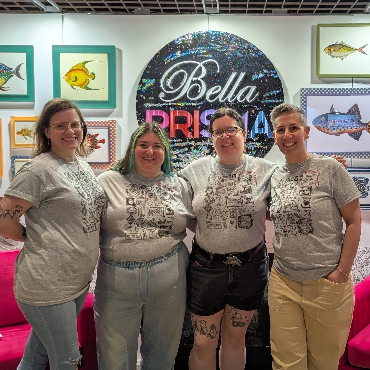 WCAF Expo 2026. Showing off our custom team shirts!