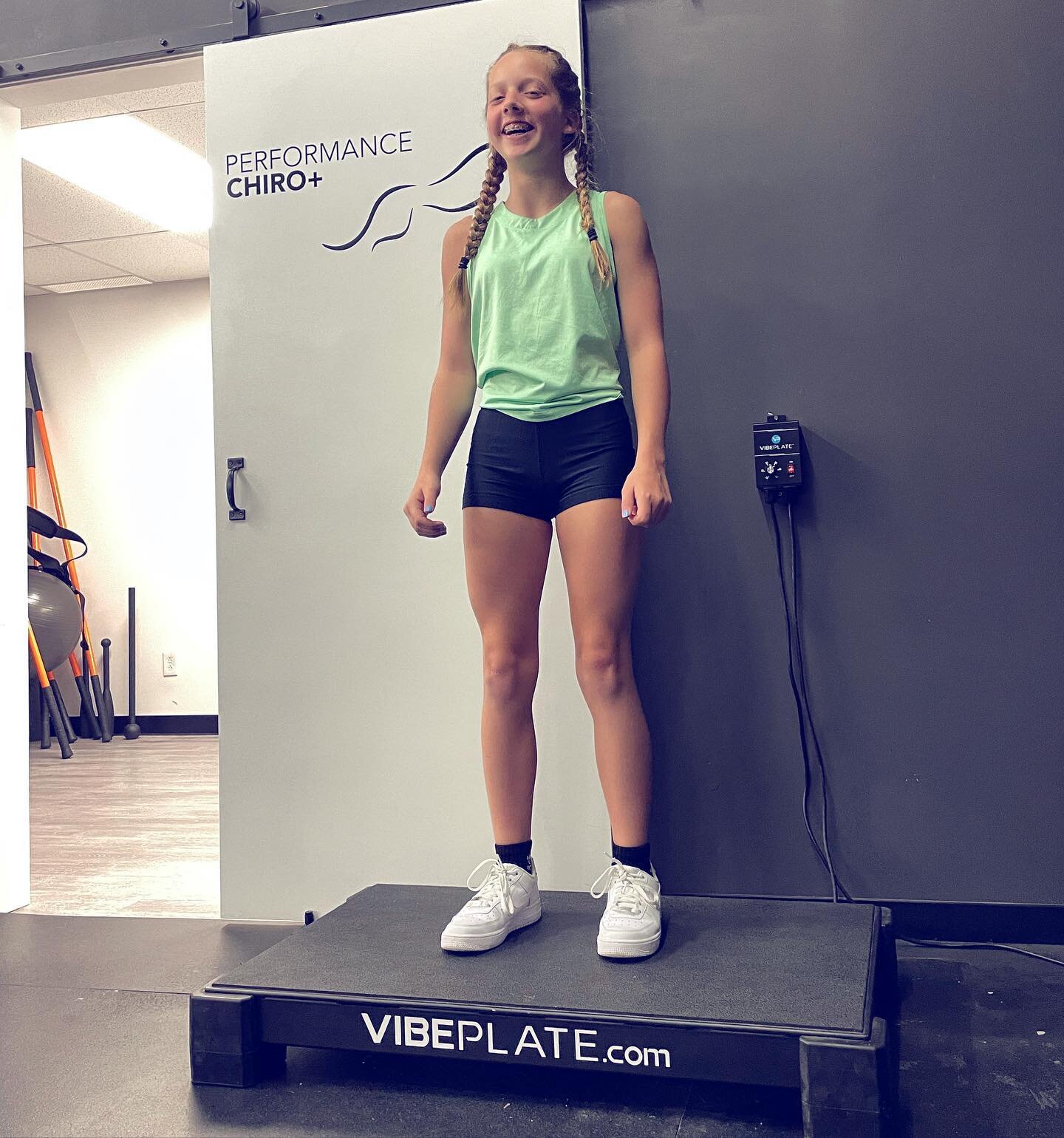 All smiles after a tune-up with Dr. P! 
When&rsquo;s your next tune-up?! 

#chiropractor #sportschiro #sportsmed #gymnastics #gymnast #muscle #sport #spine #performance #trainsmart #health #movement #adjustment #vibeplate #mobility #sportscare
