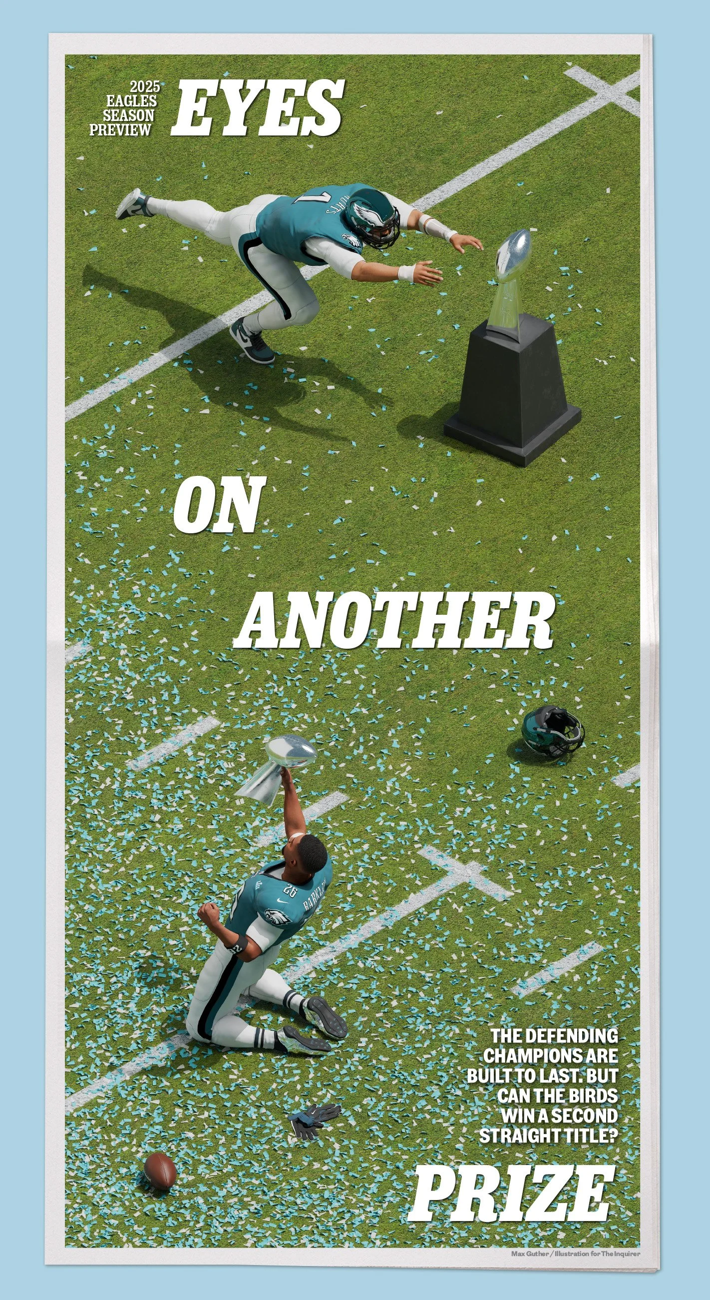 THE PHILADELPHIA INQUIRER | ART DIRECTION & DESIGN | DESIGN & PRODUCTION BY LUCAS REASONER | ILLUSTRATION BY MAX GUTHER