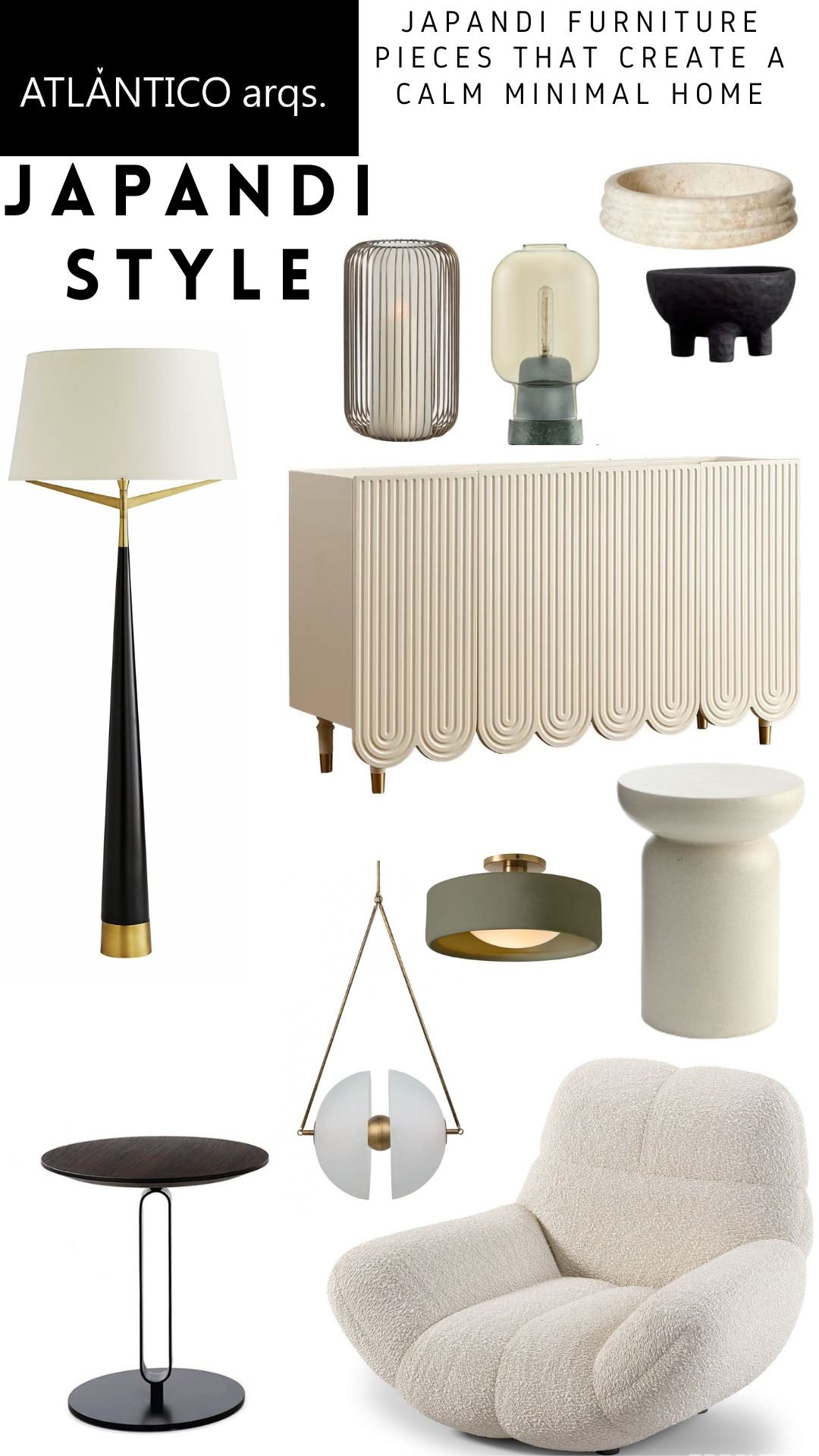 Textures and Curves – The Final Touches for your Japandi Home