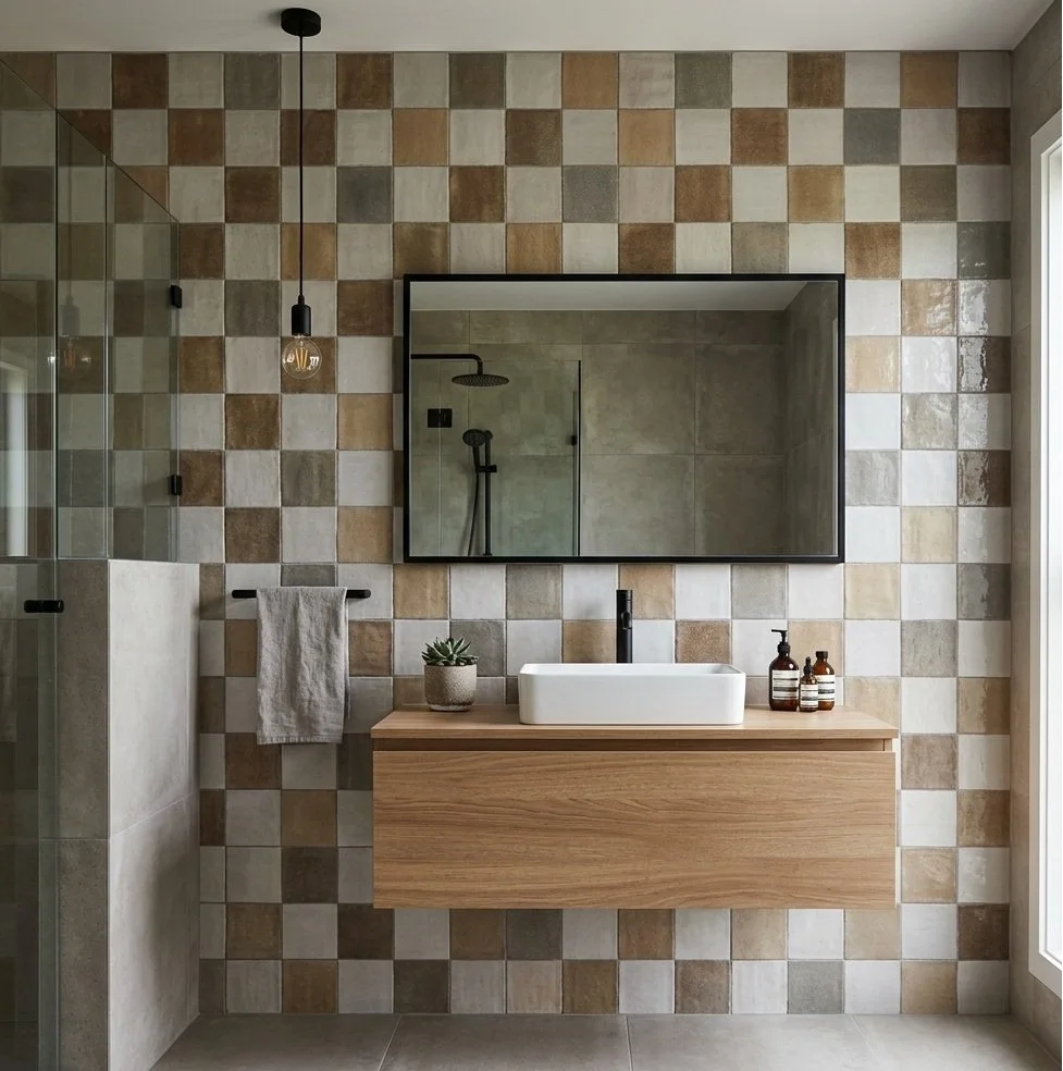Small Tiles, Checkerboards &amp; Color: A Trend That Feels Both New and Familiar