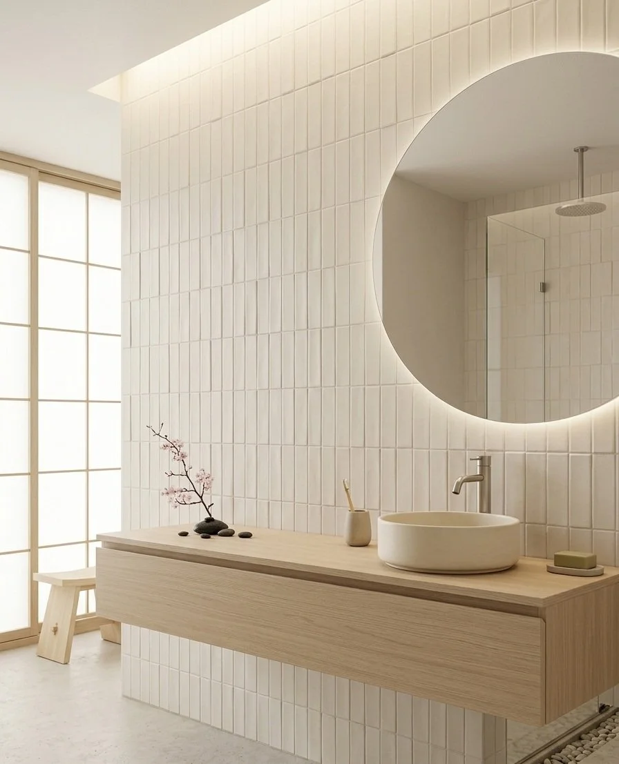 The Quiet Luxury of White Bathrooms: Finding Warmth Without Losing Purity