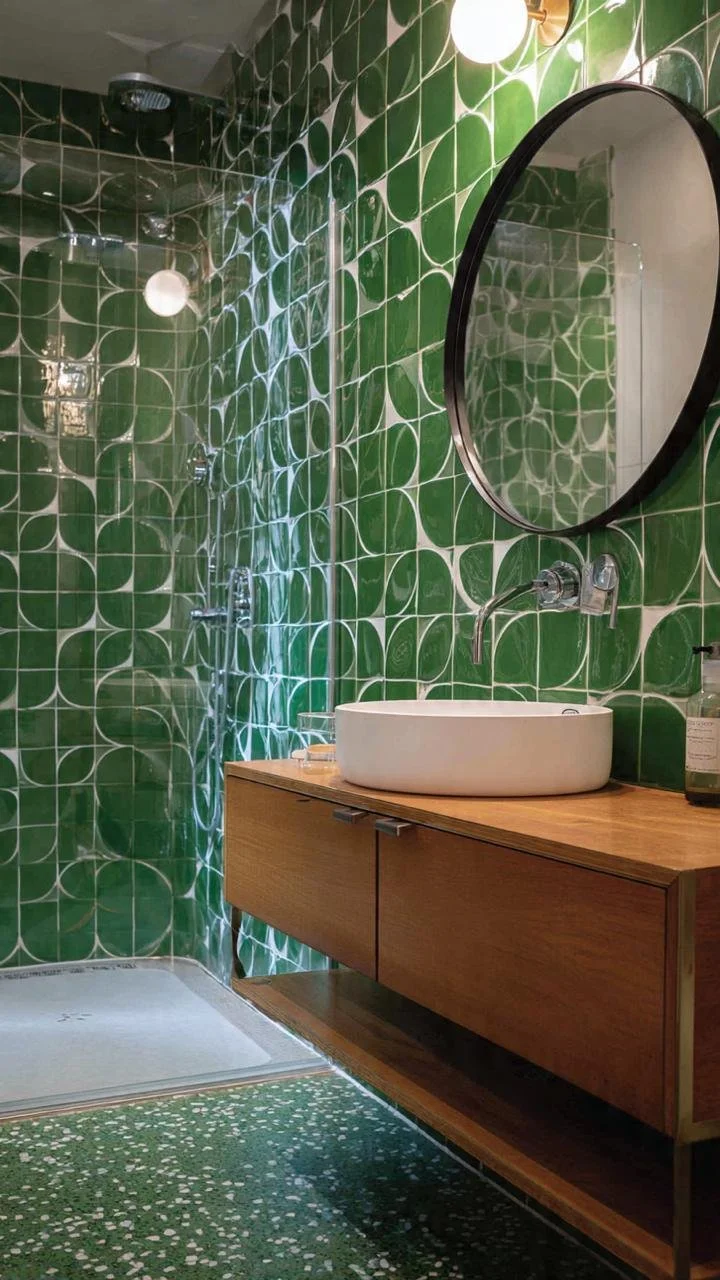 GLAZED TILES WITH TEXTURE AND RELIEF
