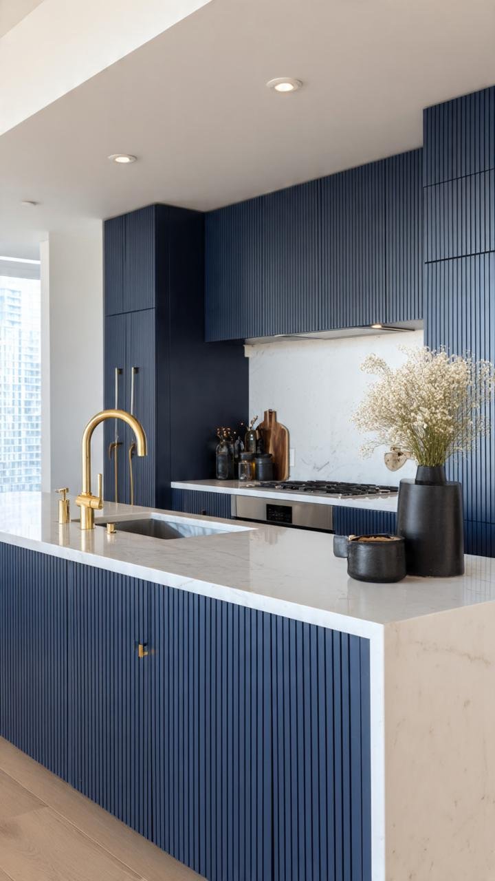 The Cinematic Blue Aesthetic: 10 Dream Kitchens &amp; How to Recreate Them