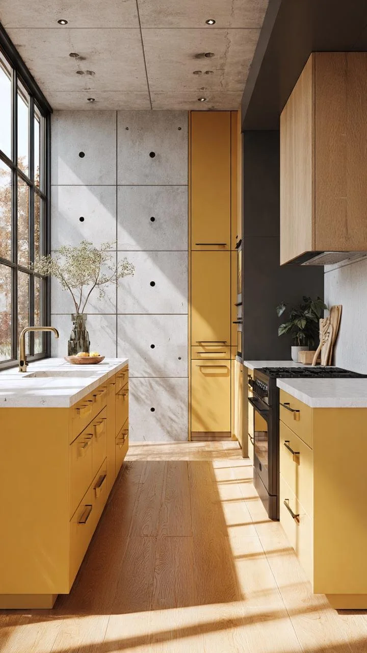 Mustard Color Kitchen Ideas That Feel Warm &amp; Luxurious | 10 Modern Designs You’ll Love