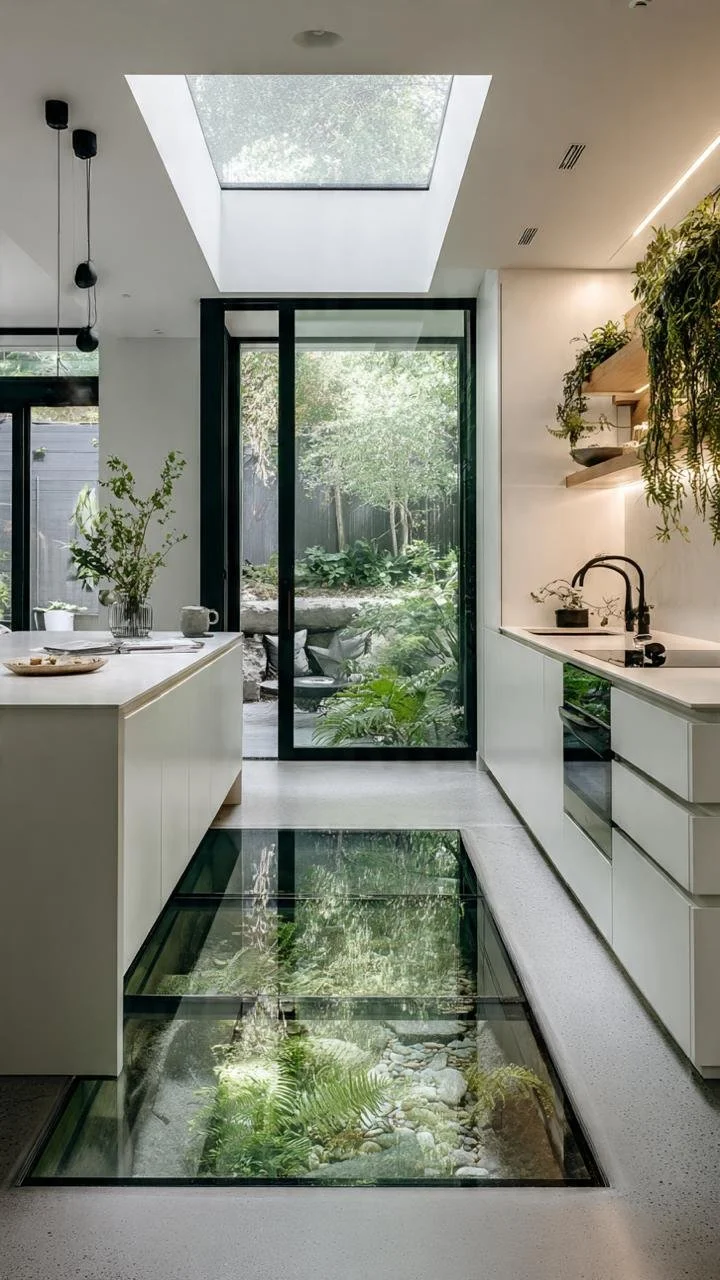 10 Dream Kitchen Ideas with Glass Ceilings