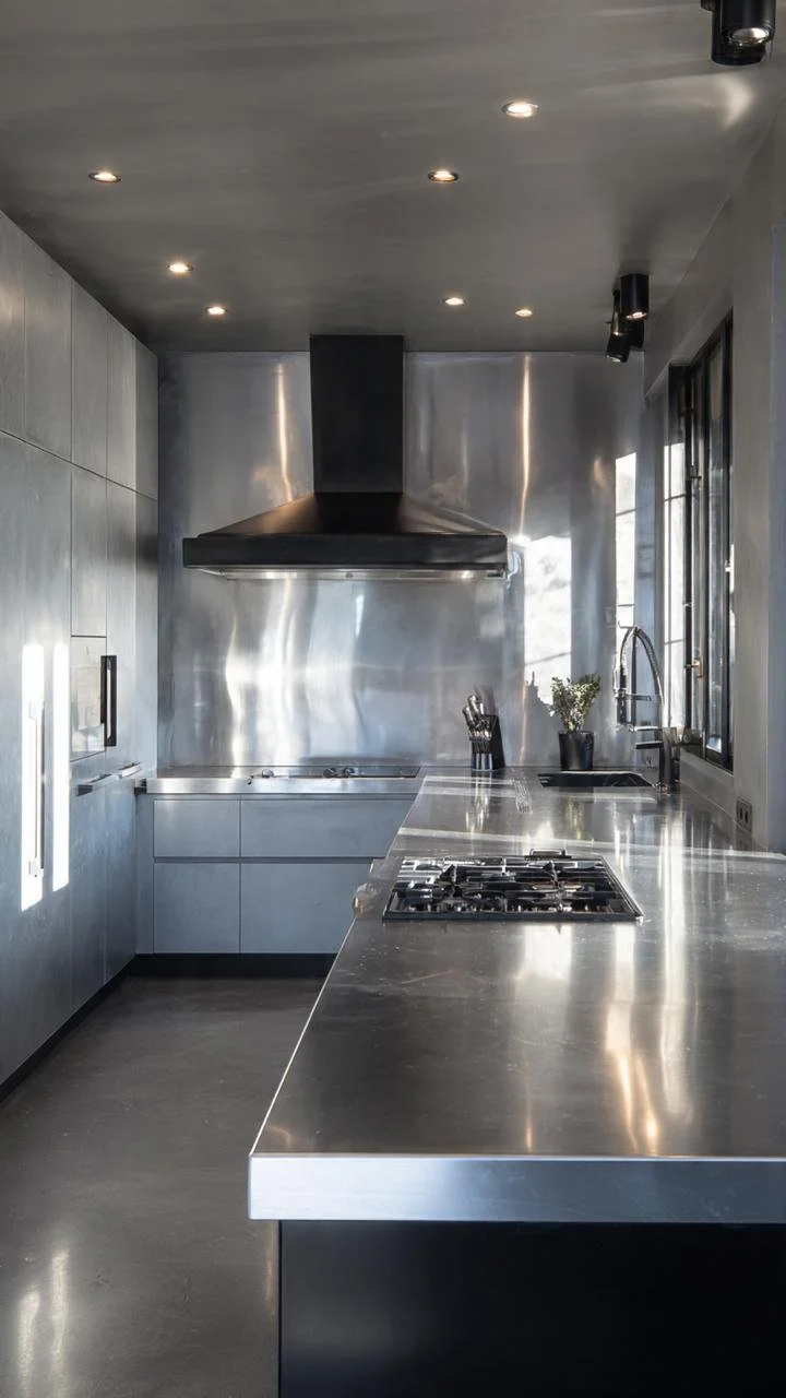 12 Stainless Steel Kitchen Ideas: Modern Industrial Luxury That Elevates Design