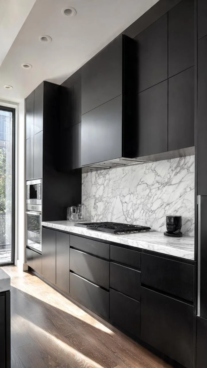 10 Luxury Black Kitchens: Materials, Lighting &amp; Design Tricks That Elevate the Space