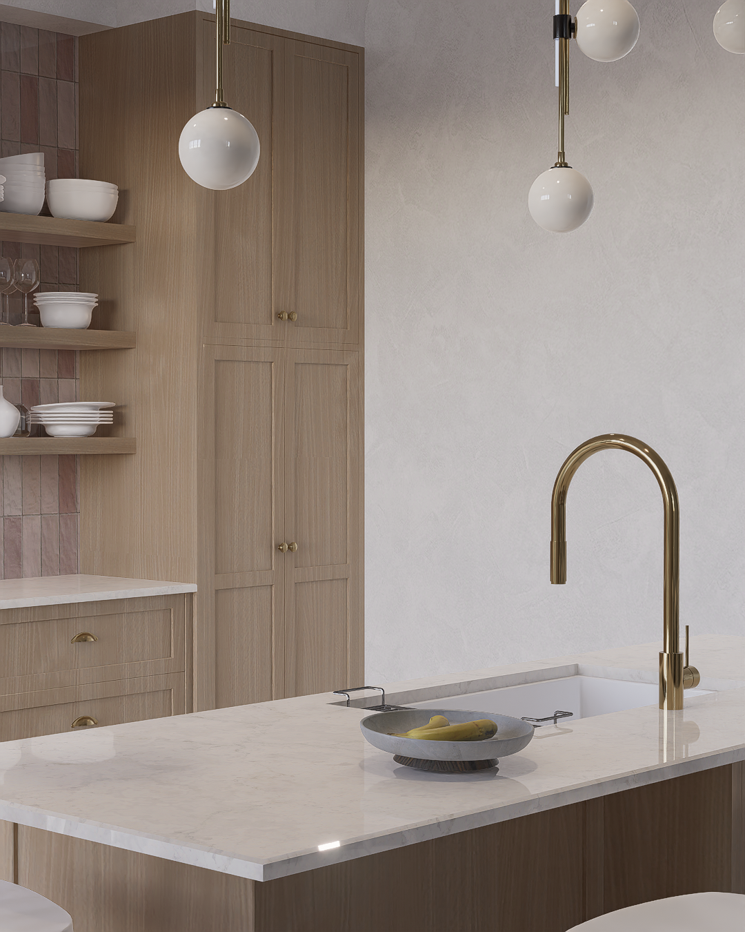 S+185 Juncal / Recoleta / Buenos Aires — Modern French Style Kitchen Project by Atlanticoarqs
