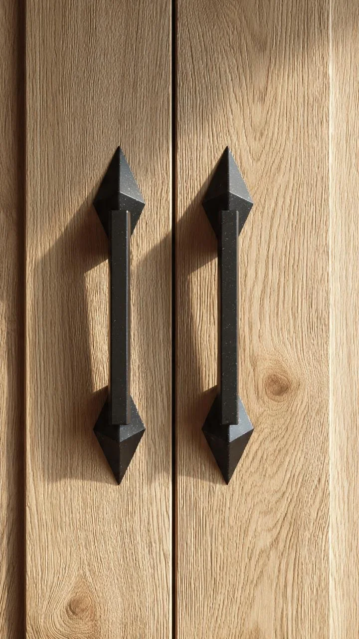 Warm Minimalism: The Strength of Black Against Natural Oak