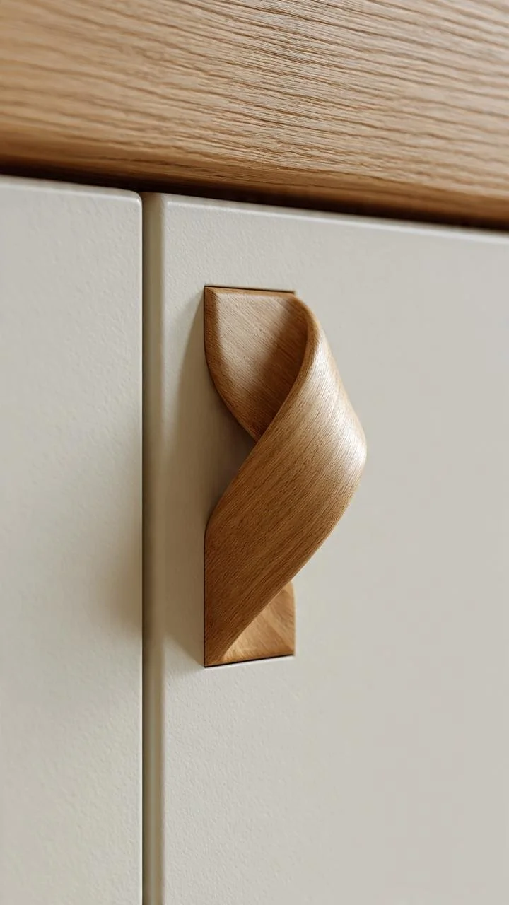 Organic Minimalism: Sculptural Wooden Hardware and the Beauty of Biophilic Design