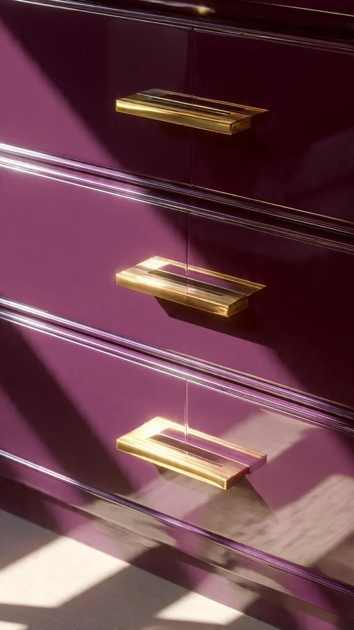 Catalog of Gold Handles for High-Gloss Grape Furniture