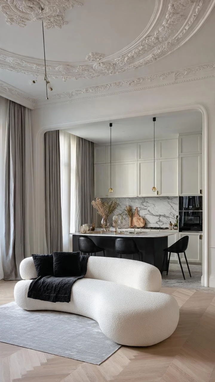 Parisian Grandeur: 5 Ways to Blend Neoclassical Architecture with Modern Luxury Living