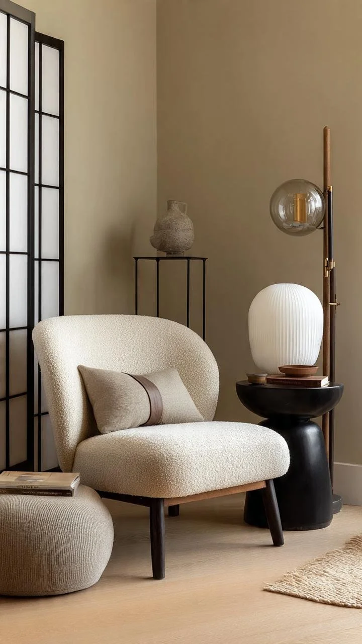 Luxury Desert Wabi-Sabi &amp; Earthy Organic Modern Lounge