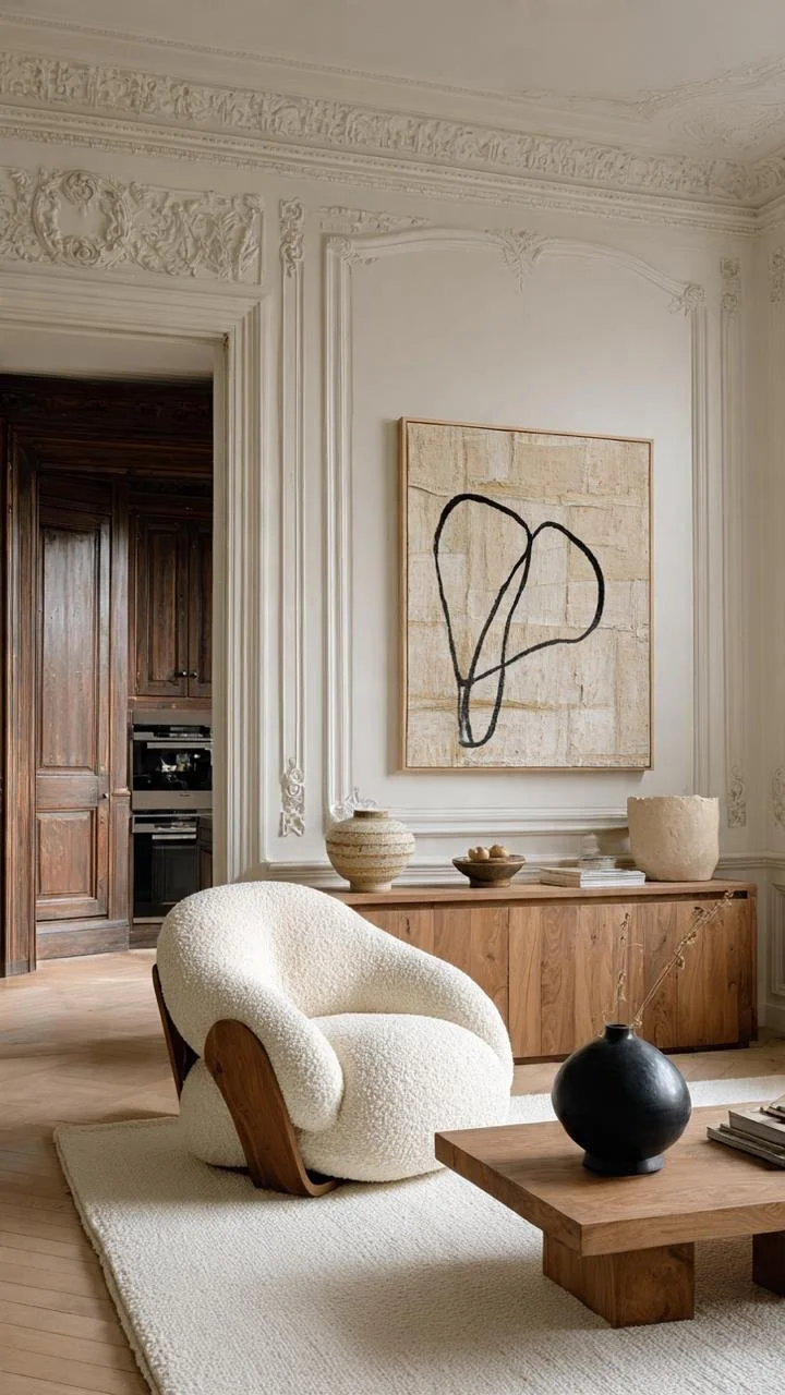 Luxury Wabi-Sabi &amp; Parisian Neoclassical Gallery Aesthetic
