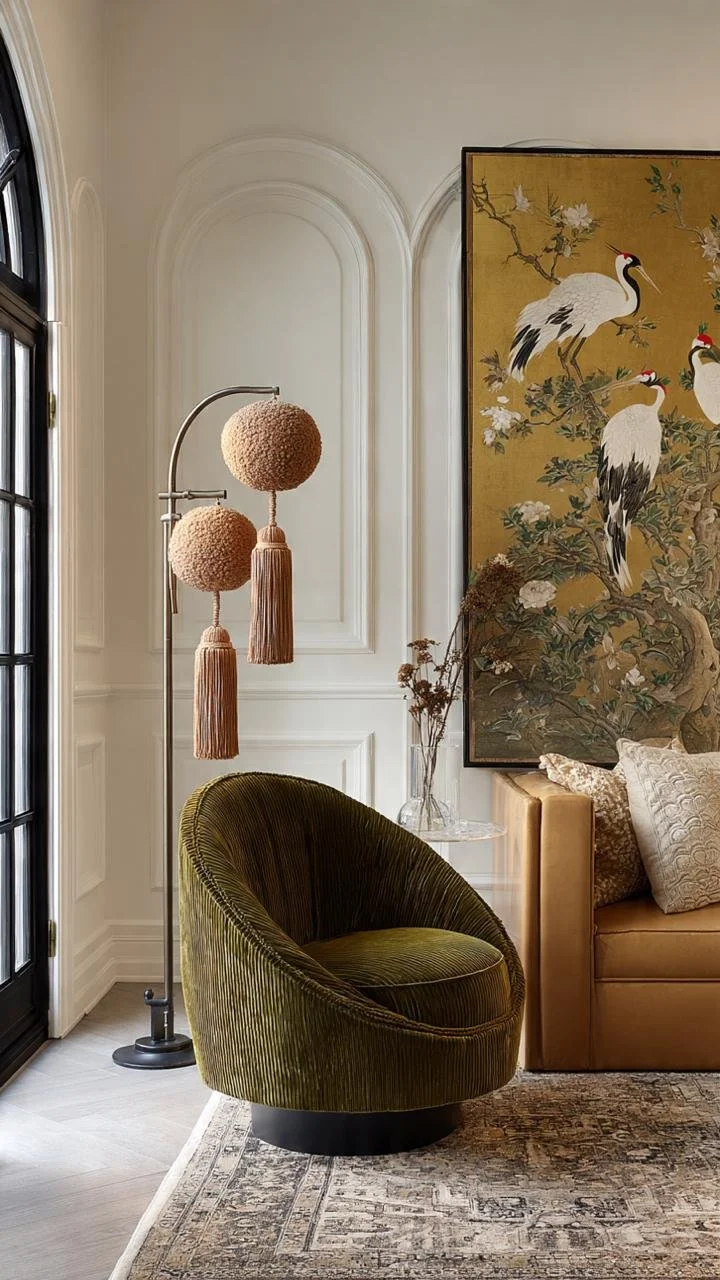 Luxury Oriental Eclectic &amp; Japandi Chinoiserie Fusion