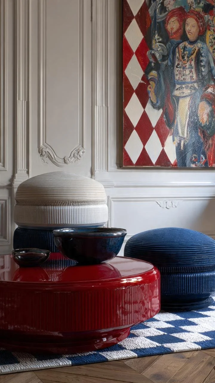 Luxury Retro Avant-Garde &amp; Theatrical Pop-Regency Architecture