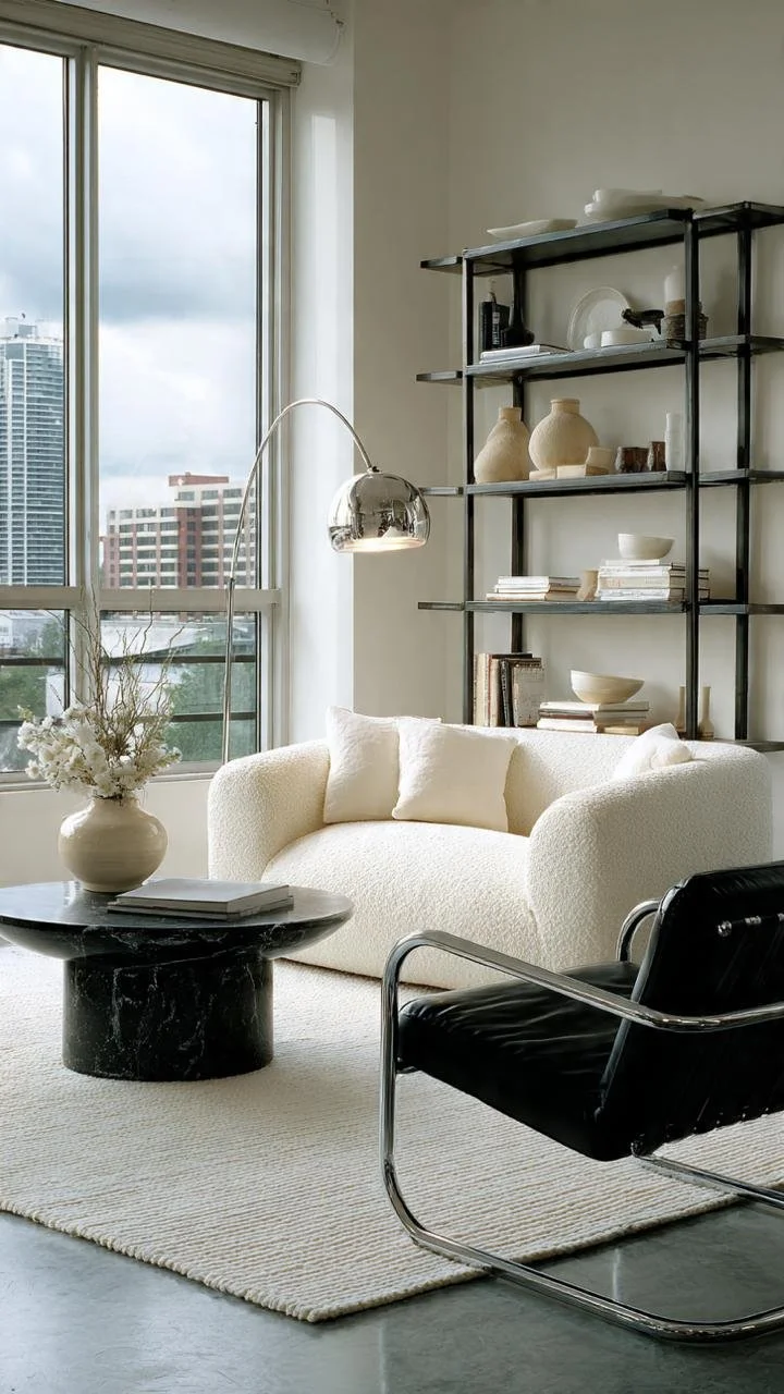 Design Guide: How to Master High-Contrast Materials and Mid-Century Icons for an Editorial Lounge