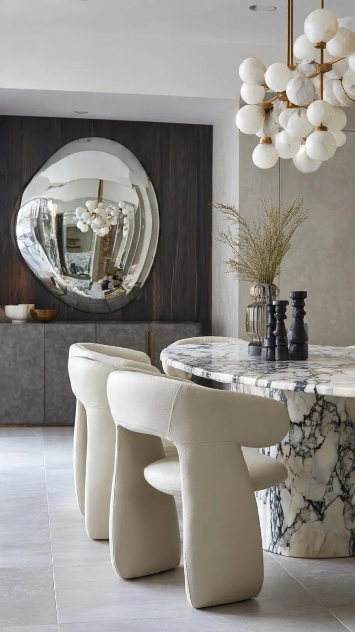 Organic Luxury and Futuristic Avant-Garde: white Collection Project