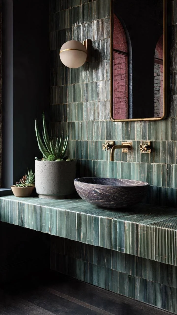 Emerald Green Tile Bathrooms: The New Mood of Contemporary Luxury