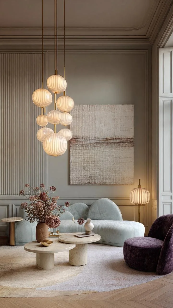 8 Celestial Blue Living Room Ideas That Make Luxury Feel Soft &amp; Timeless in 2026