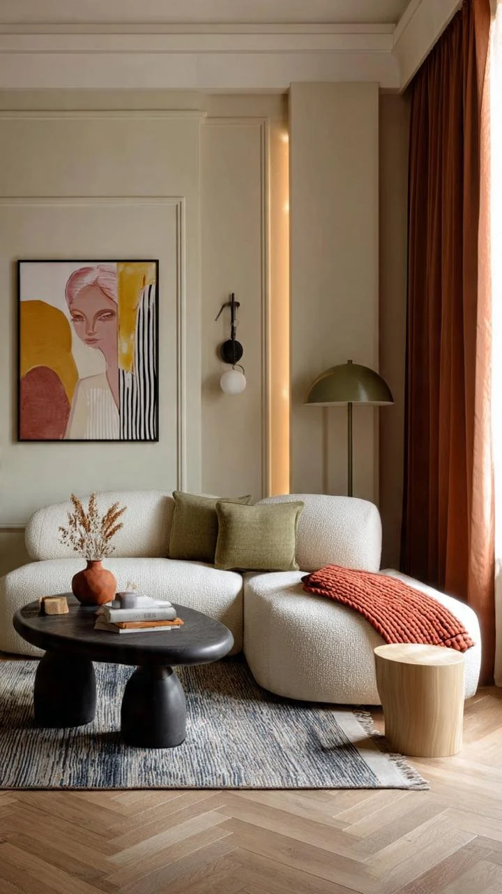 9 Warm  Living Room Ideas That Feel Luxurious, Cozy &amp; Perfectly Curated in 2026