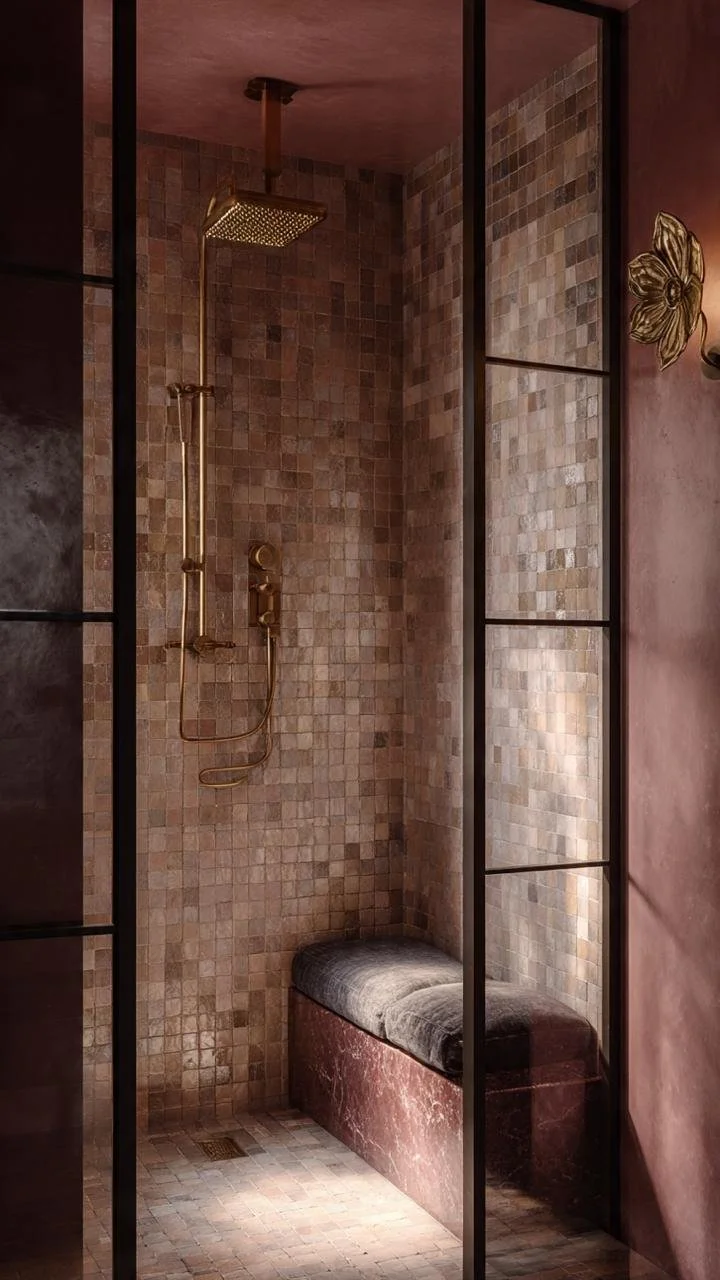 Rose Quartz Luxury Bathroom: The New Era of Warm Marble Elegance