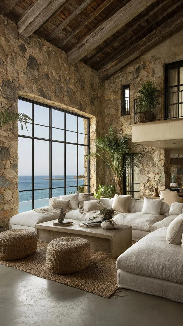 Rustic Coastal Brutalism: Acapulco Oceanfront Sanctuary
