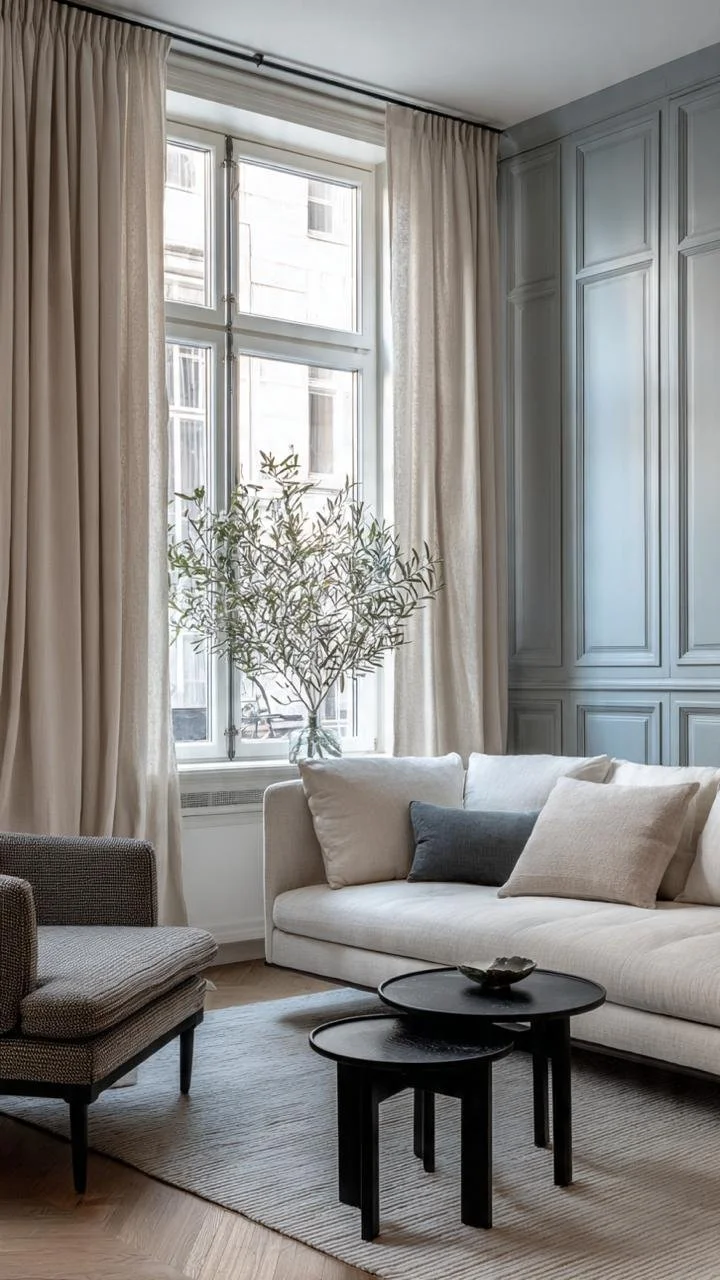 Parisian Neo-Classical Serenity: Montserrat Elegant Apartment Design