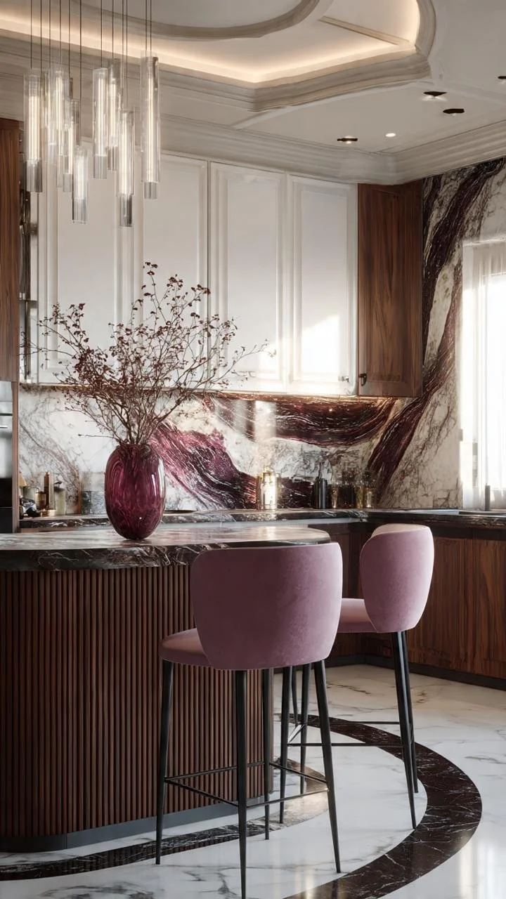 Art Deco Brutalist Fusion: Luxury Kitchen Concepts in Retiro, Buenos Aires