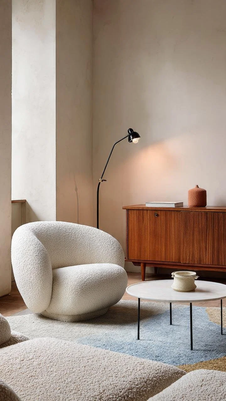 Organic Retro Minimalism: Apartment in Flores, Buenos Aires