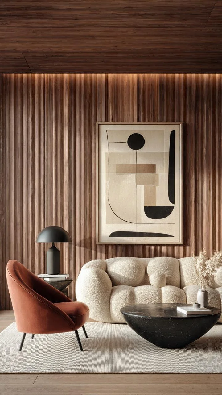 Proposal: Organic Minimalism and Mid-Century Elegance in Palermo