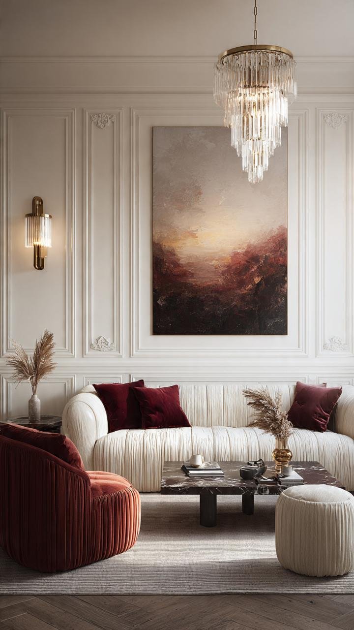 Parisian Neoclassical Serenity: Luxury Salon Concepts in San Telmo, Buenos Aires
