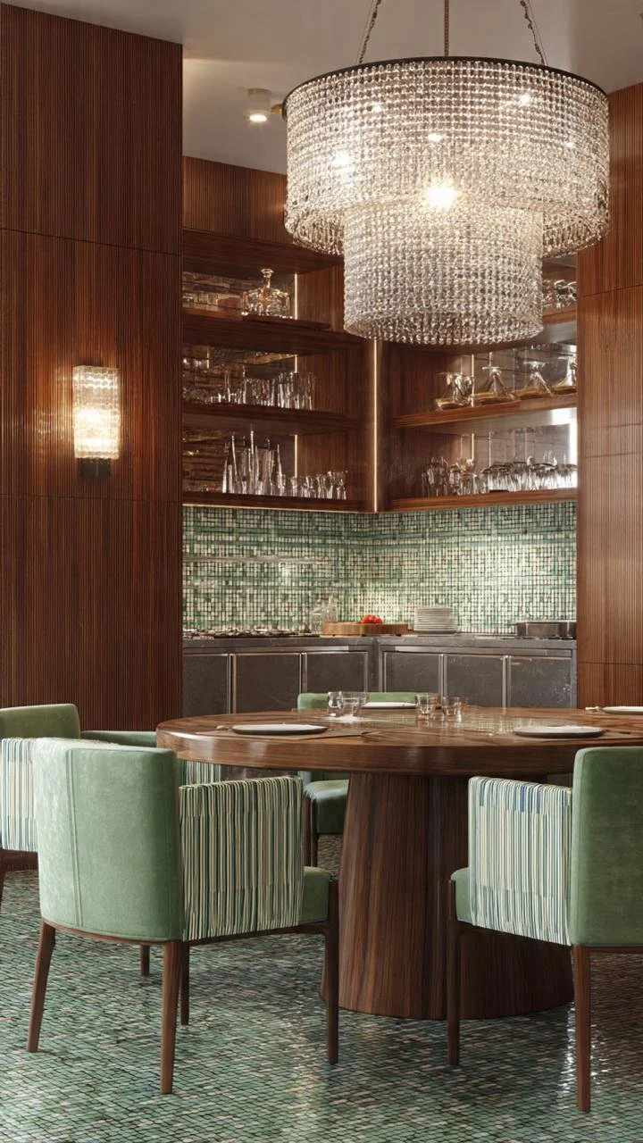 Palermo Hollywood Eclectic: Checkerboard Artistry and Velvet Dining Sanctuaries