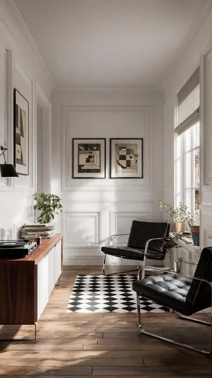 Contemporary Bauhaus Style: Avant-Garde Functionalism and Graphic Contrast 