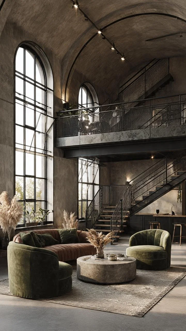 Industrial Loft Luxury: The Hidden Design Secrets Behind Double-Height Spaces That Feel Like Boutique Hotels