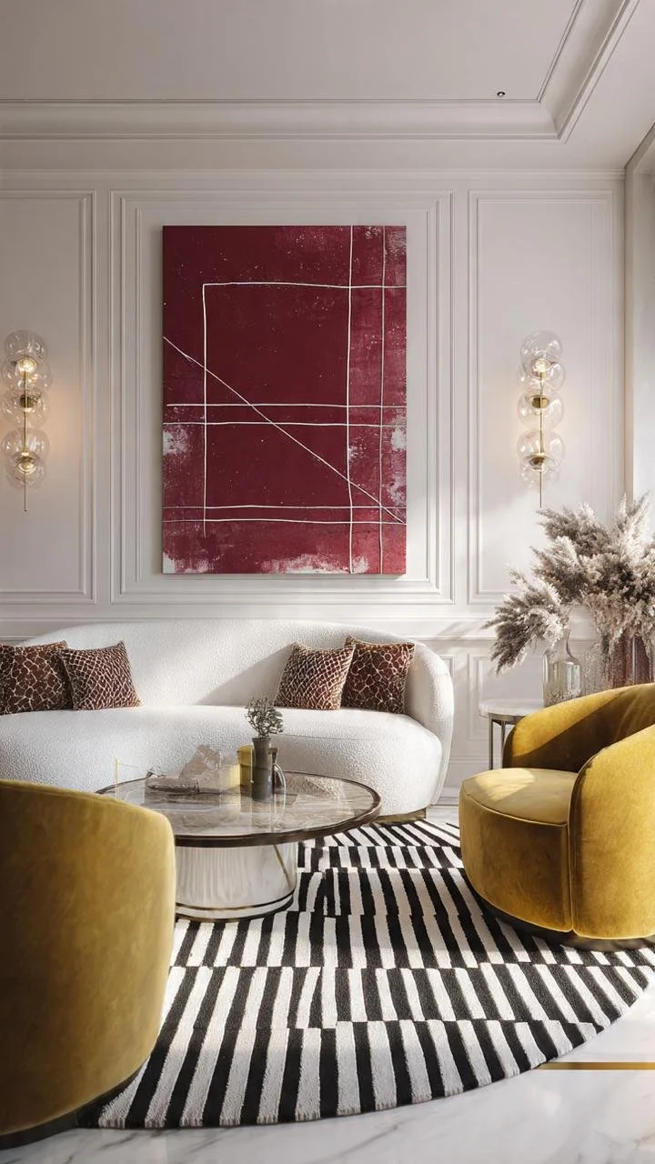 The Hidden Secret of Red Accents in Luxury Interiors: How Designers Create Drama Without Overwhelming a Space