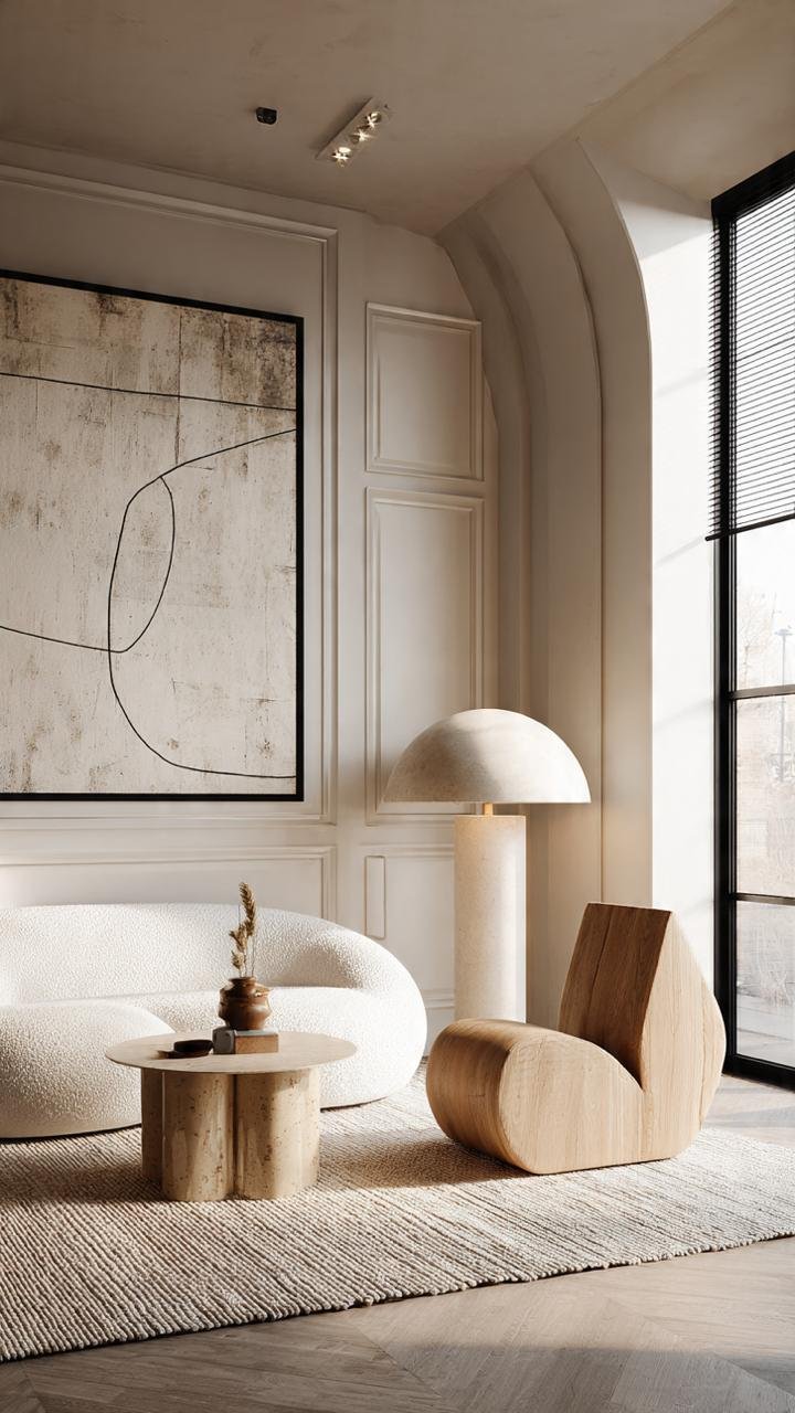 Japandi Serenity: 5 Minimalist Secrets Behind Warm Japandi-Style Living Rooms
