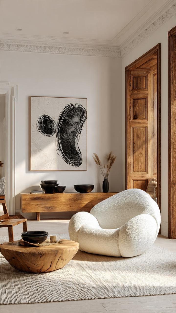 Zen Contrast: 5 Wabi-Sabi Secrets to Balancing Raw Woods with Bold Ink Aesthetics