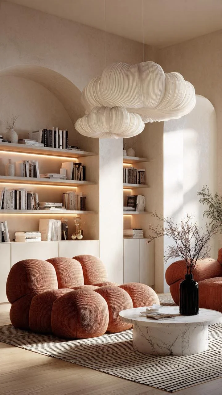 Terracotta &amp; Sand Oasis: 5 Secrets to Blending Warm Earth Tones with Sculptural Cloud Architecture
