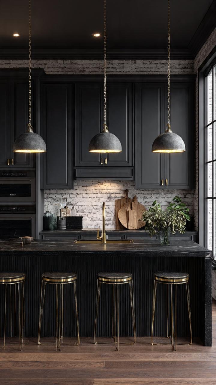 The Hidden Design Secrets Behind Timeless Black Kitchen Elegance: 4 Luxury Kitchen Ideas That Transform Any Home