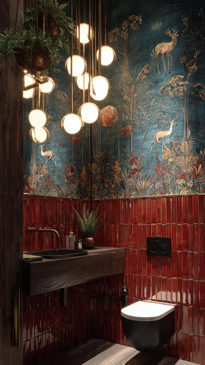 10 Wallpaper Bathroom Ideas That Turn Ordinary Spaces Into Works of Art