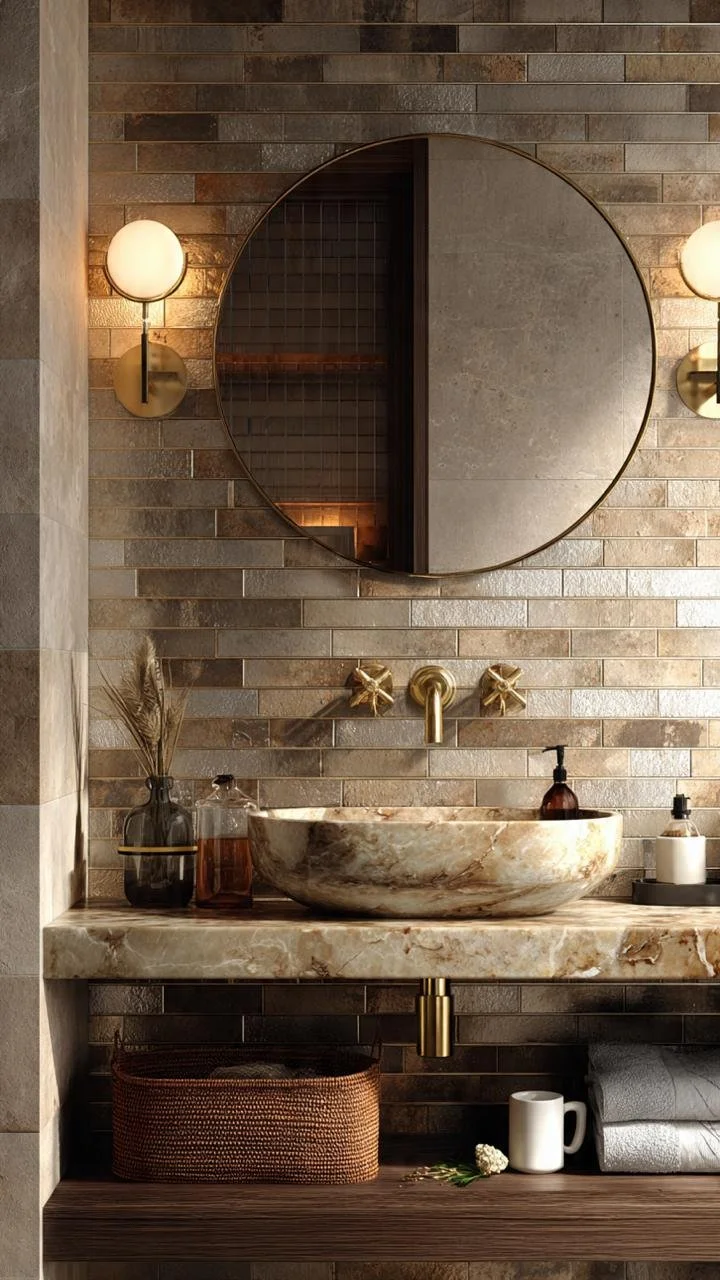 3 Luxury Bathroom Lighting Secrets Designers Use to Make Stone Vanities Glow