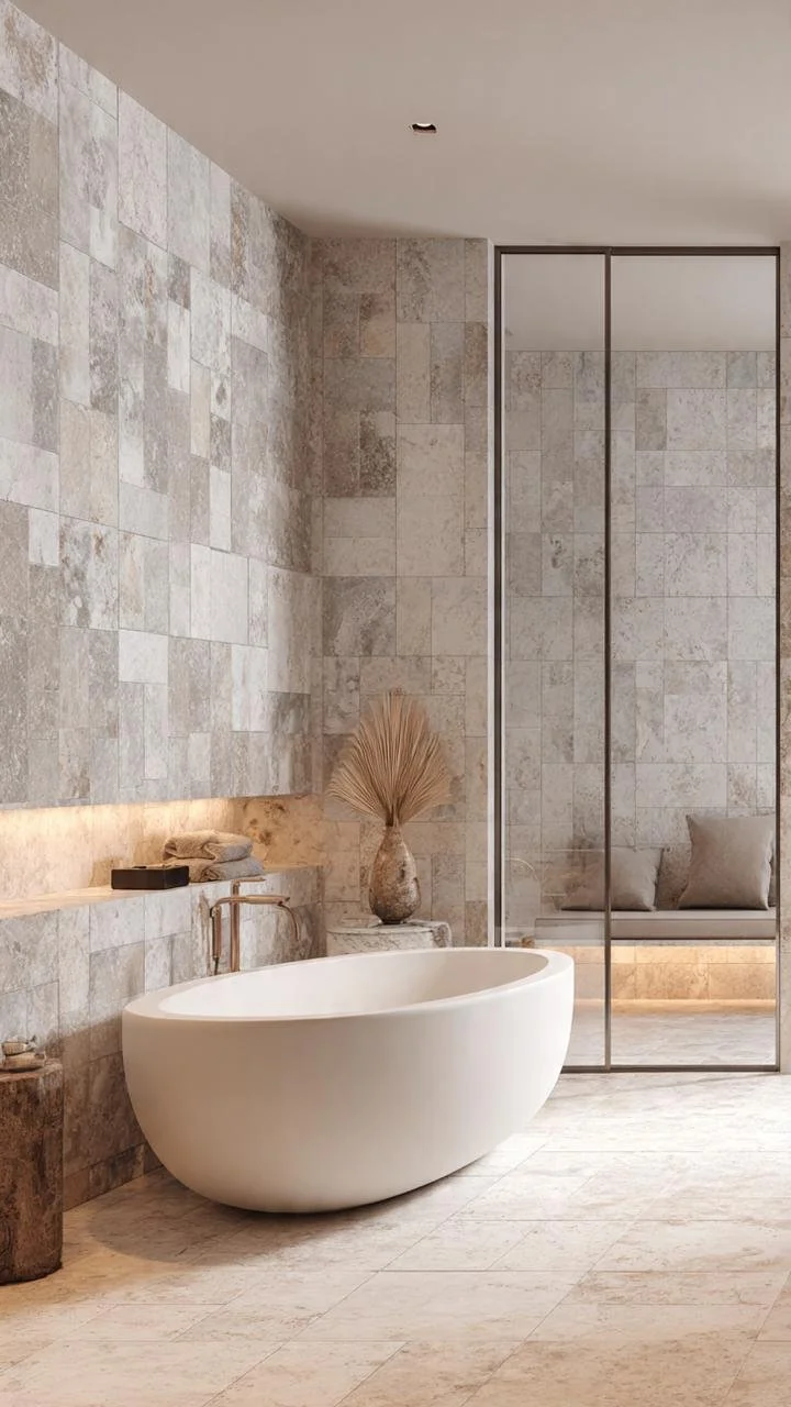 5 Luxury Design Secrets Behind Spa-Inspired Stone Bathrooms