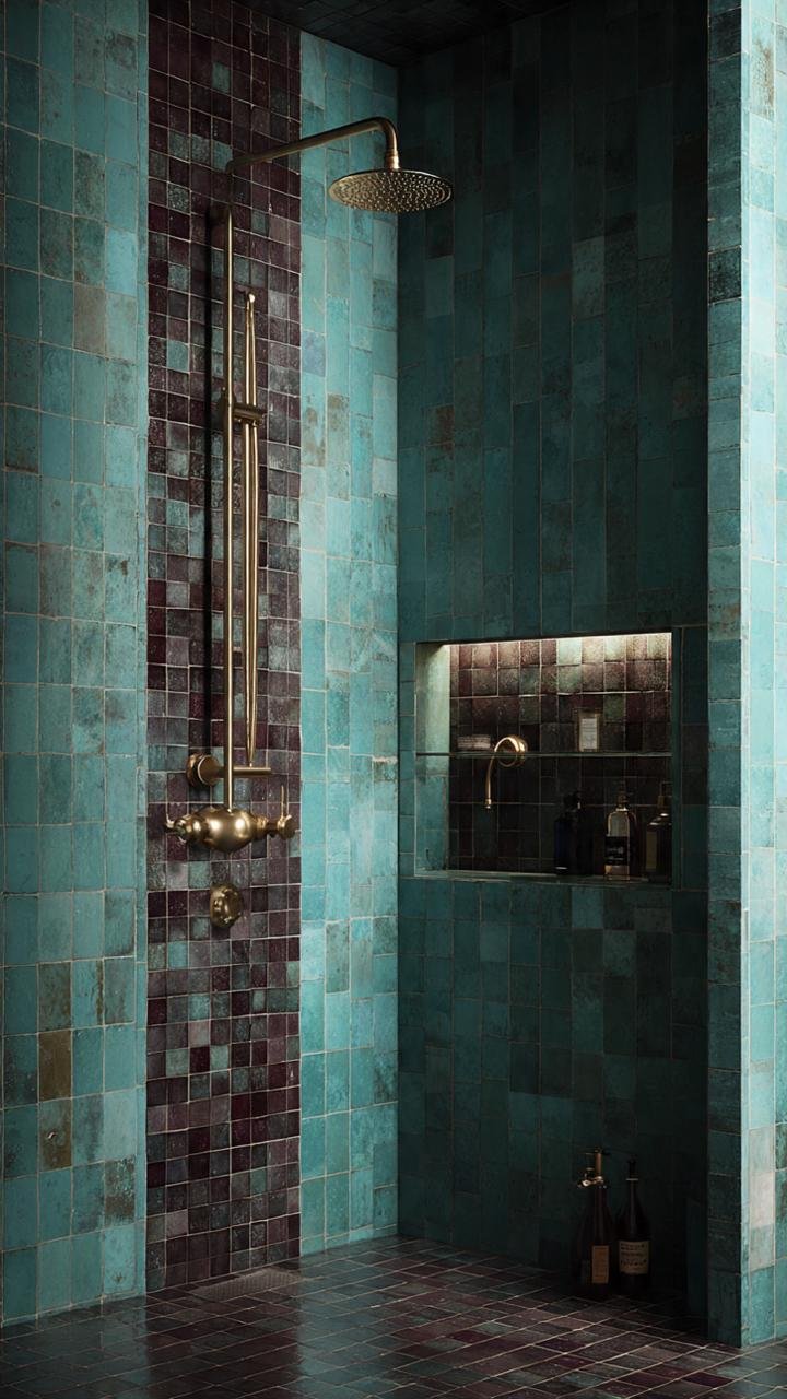 Emerald Tile Walk-In Showers: Creating Depth, Luxury, and Timeless Character in Modern Bathrooms