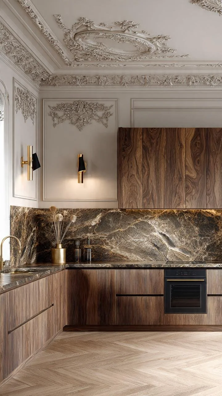 Parisian Marble Kitchens: Where Classical Architecture Meets Contemporary Luxury