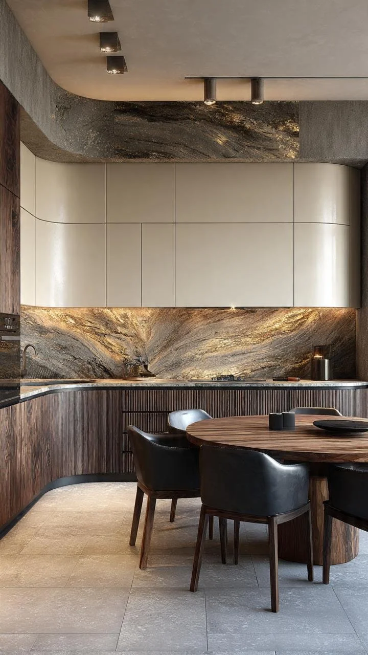 Luxury Marble Statement Walls: Transforming Contemporary Kitchens into Architectural Masterpieces