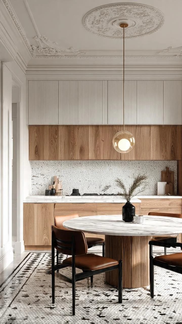 Parisian Kitchens Reimagined: Classic Architecture Meets Contemporary Luxury