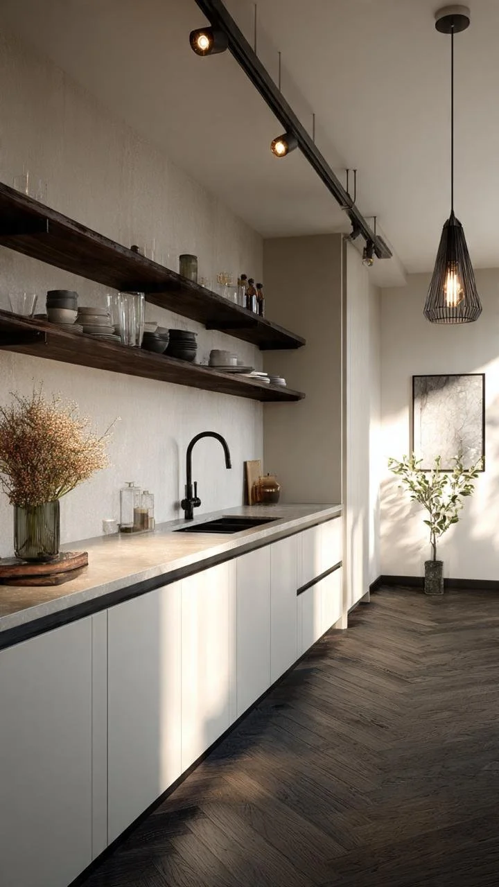 Modern Black &amp; White Kitchens: The Art of Contrast, Light, and Contemporary Sophistication